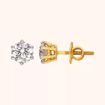18 KT Diamond Earring